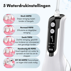 HAIDU Waterflosser tandenborstel elektrisch